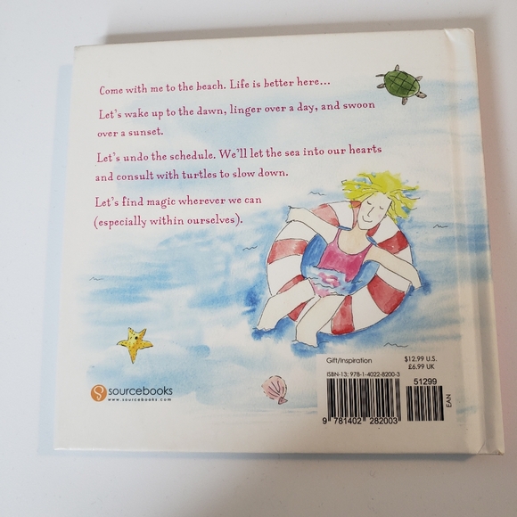 Life's Better At the Beach by Sandy Gingras Book Inspiration Illustrations Gift - Picture 2 of 16